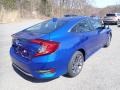 2021 Aegean Blue Metallic Honda Civic EX Sedan  photo #4