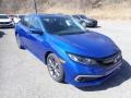 2021 Aegean Blue Metallic Honda Civic EX Sedan  photo #5