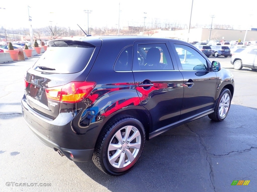 2014 Outlander Sport SE AWD - Labrador Black Pearl / Black photo #9
