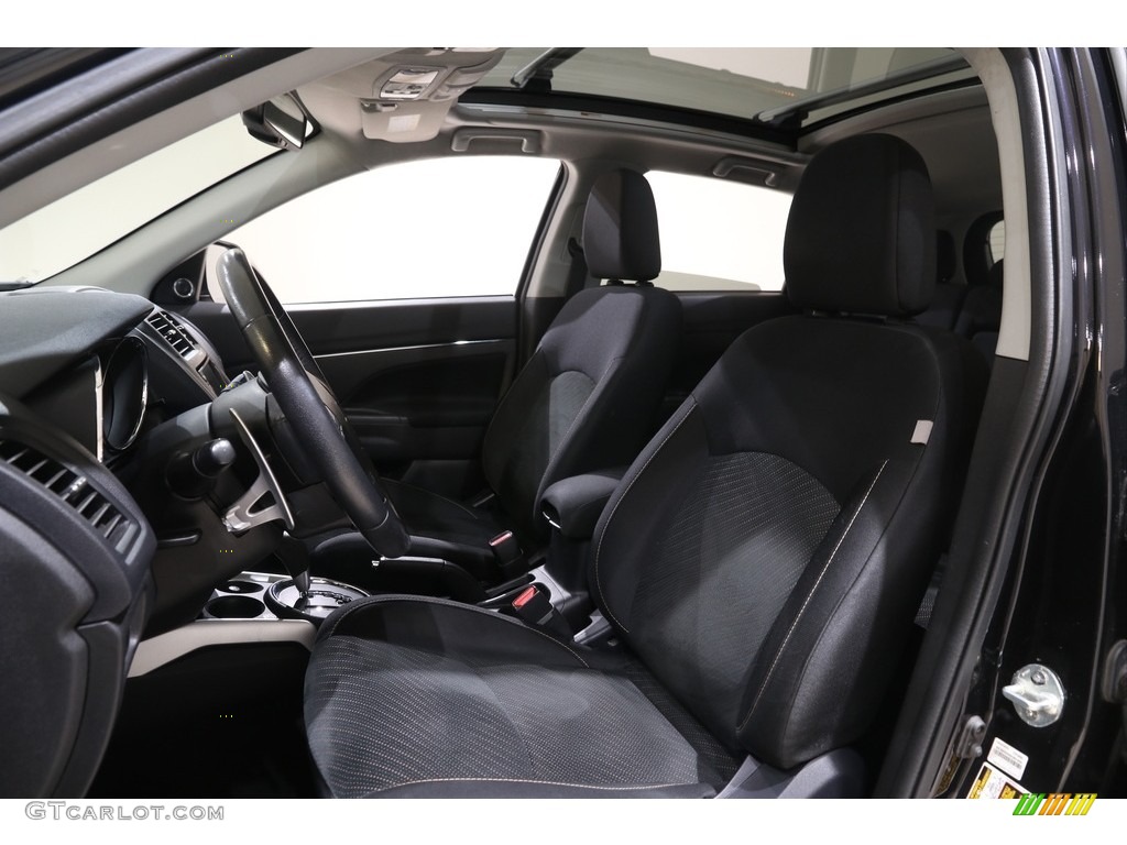 2013 Outlander Sport LE AWD - Labrador Black Pearl / Black photo #5
