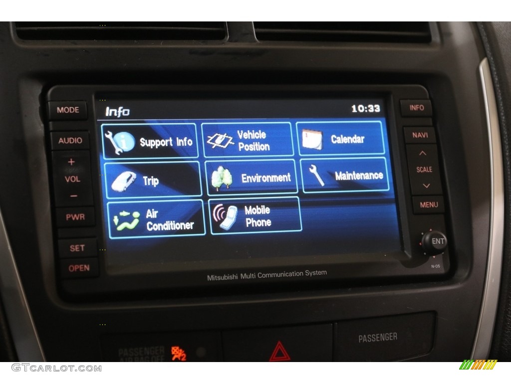 2013 Mitsubishi Outlander Sport LE AWD Controls Photos