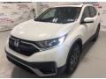 2021 Platinum White Pearl Honda CR-V EX-L AWD  photo #3