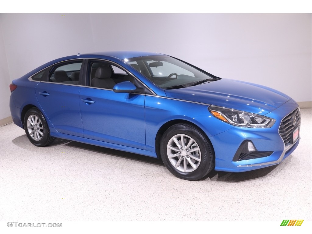 2018 Sonata SE - Electric Blue / Gray photo #1