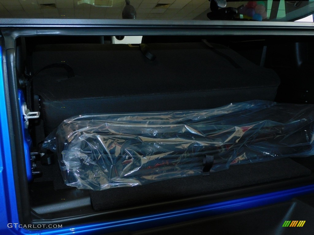 2021 Wrangler Islander 4x4 - Hydro Blue Pearl / Black photo #7