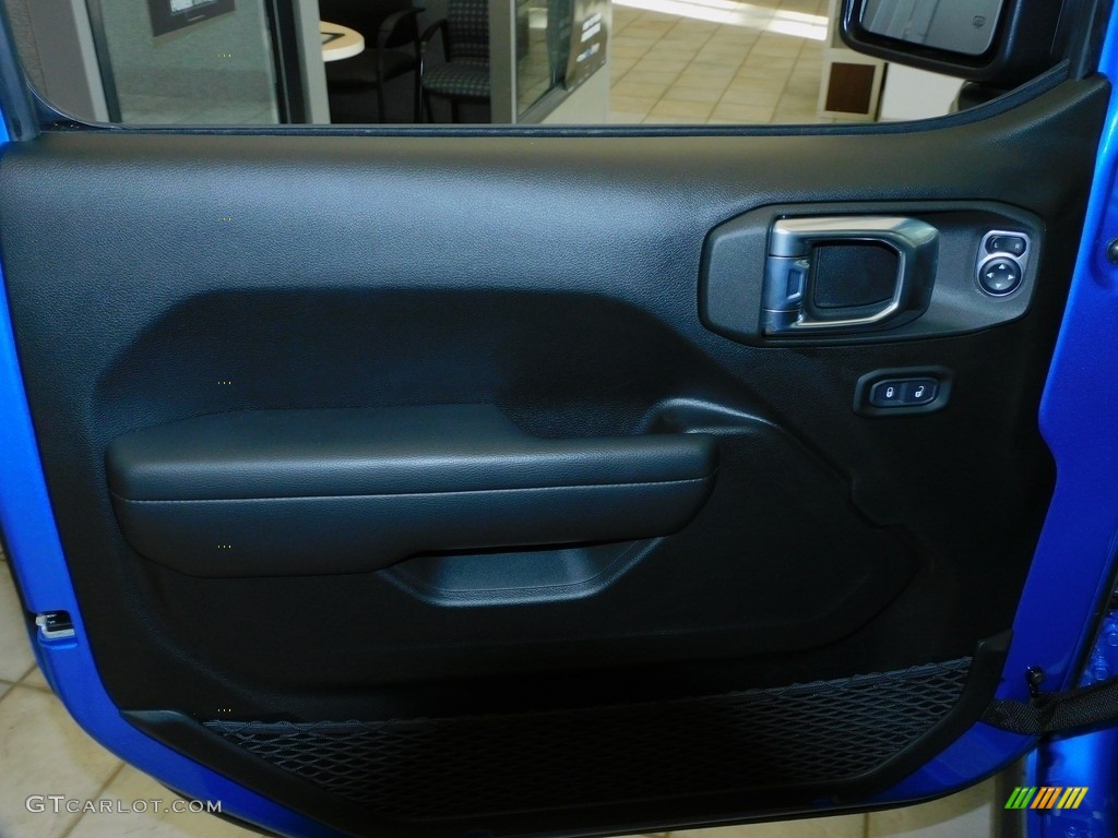 2021 Wrangler Islander 4x4 - Hydro Blue Pearl / Black photo #13