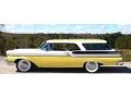 1958 Mayfair Yellow Mercury Commuter 2 Door Station Wagon  photo #9