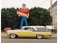 1958 Mayfair Yellow Mercury Commuter 2 Door Station Wagon  photo #15