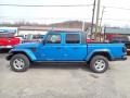 2021 Hydro Blue Pearl Jeep Gladiator Sport 4x4  photo #2