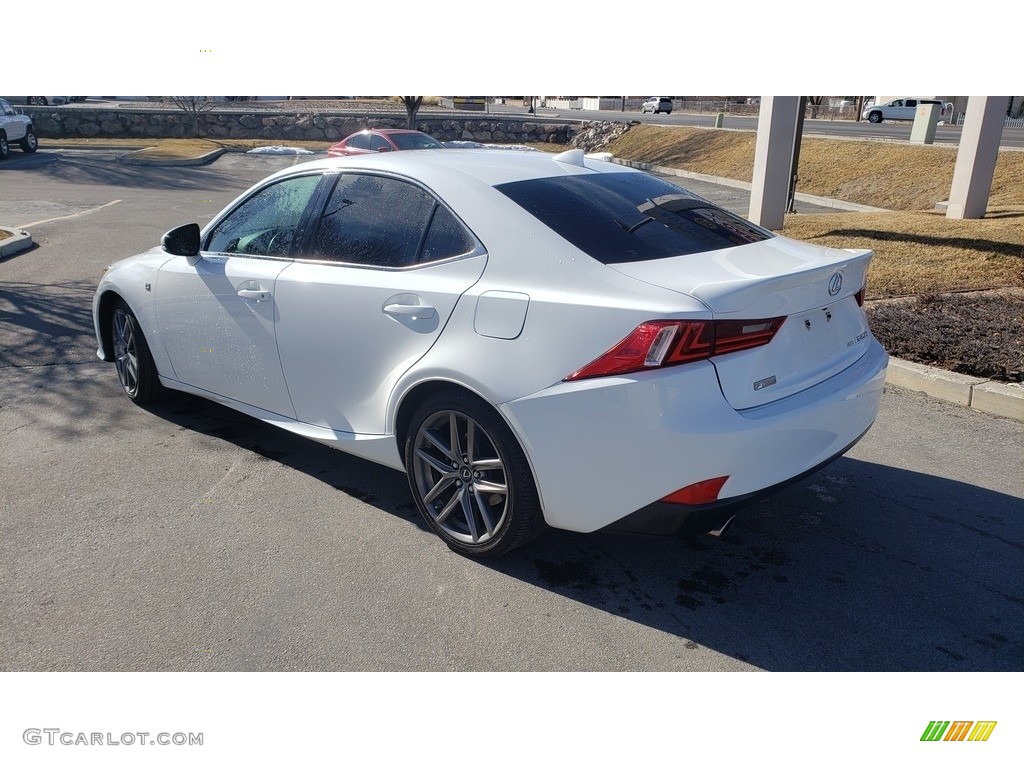 2015 IS 250 F Sport AWD - Ultra White / Black photo #6