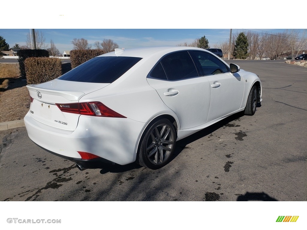 2015 IS 250 F Sport AWD - Ultra White / Black photo #7