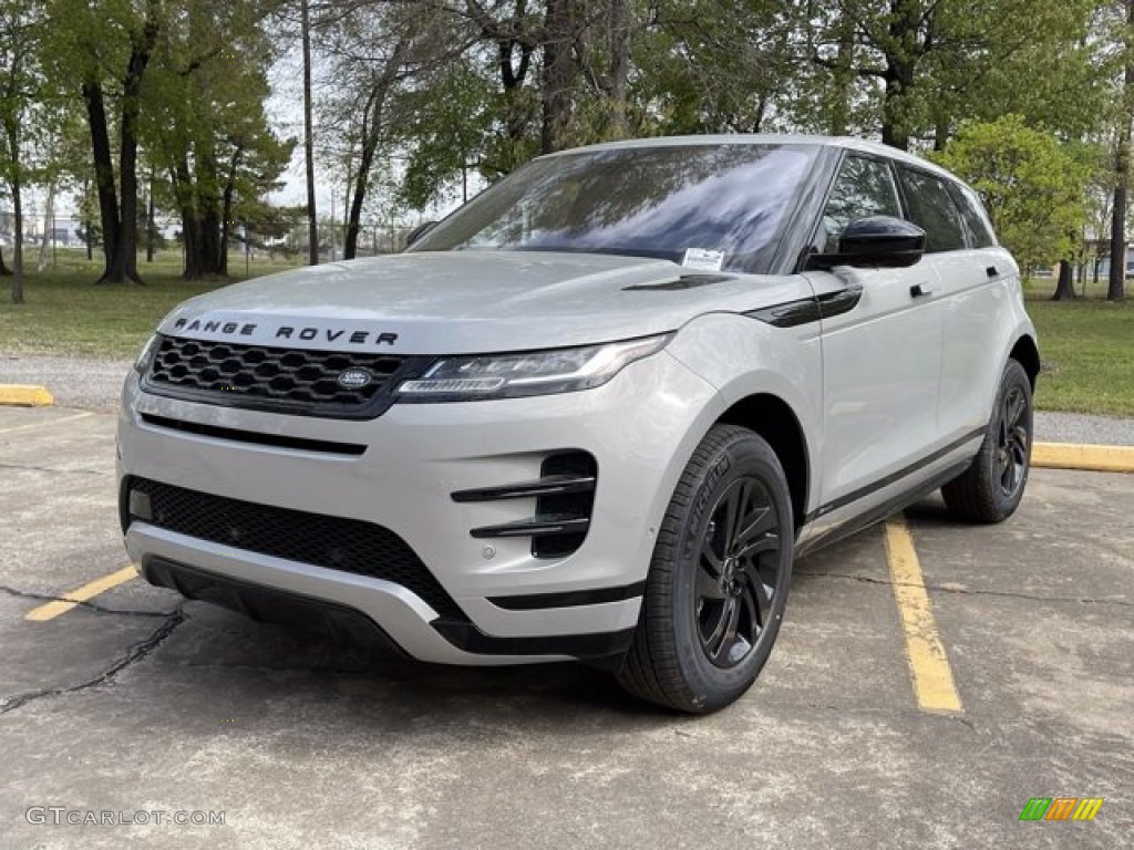 Seoul Pearl Silver Metallic 2021 Land Rover Range Rover Evoque S R-Dynamic Exterior Photo #141466160
