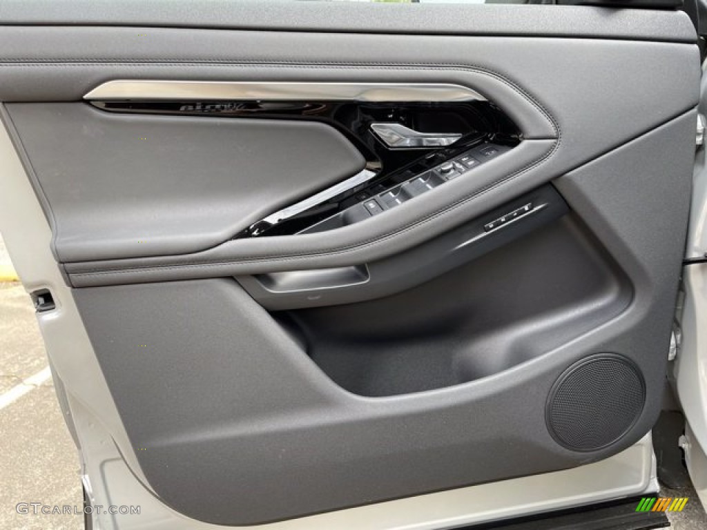2021 Land Rover Range Rover Evoque S R-Dynamic Ebony Door Panel Photo #141466391