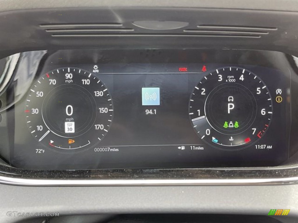 2021 Land Rover Range Rover Evoque S R-Dynamic Gauges Photo #141466541
