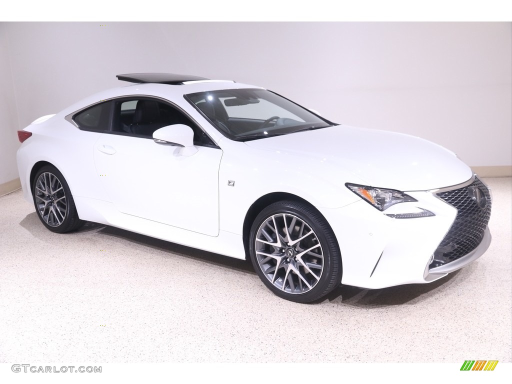 Ultra White 2018 Lexus RC 300 F Sport AWD Exterior Photo #141466808