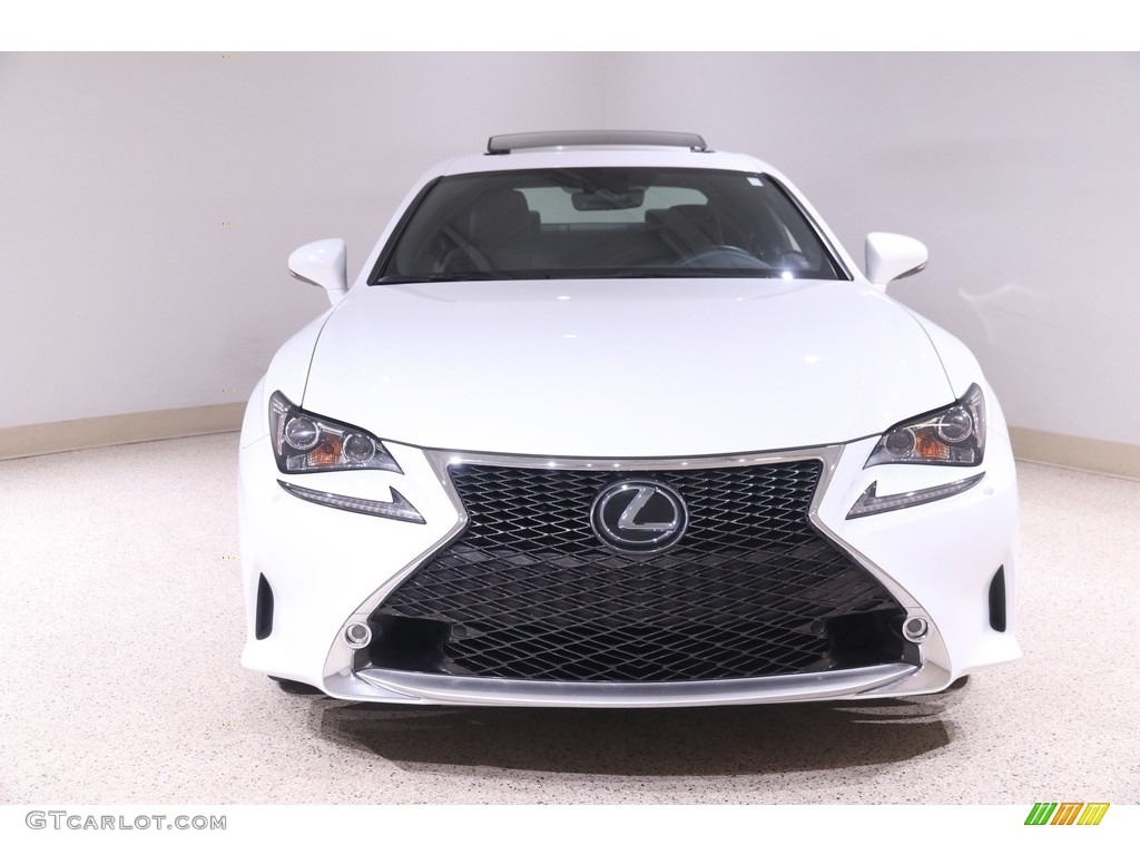 2018 RC 300 F Sport AWD - Ultra White / Black photo #2