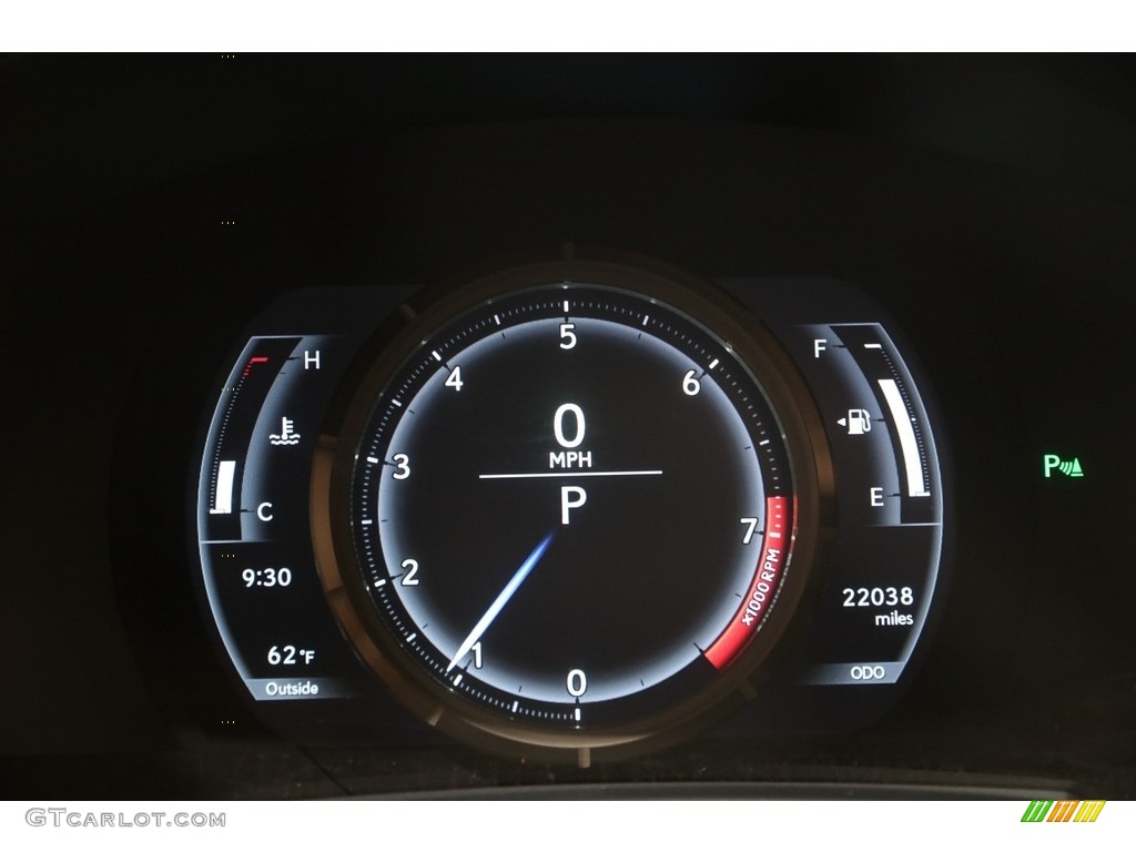 2018 Lexus RC 300 F Sport AWD Gauges Photo #141466964