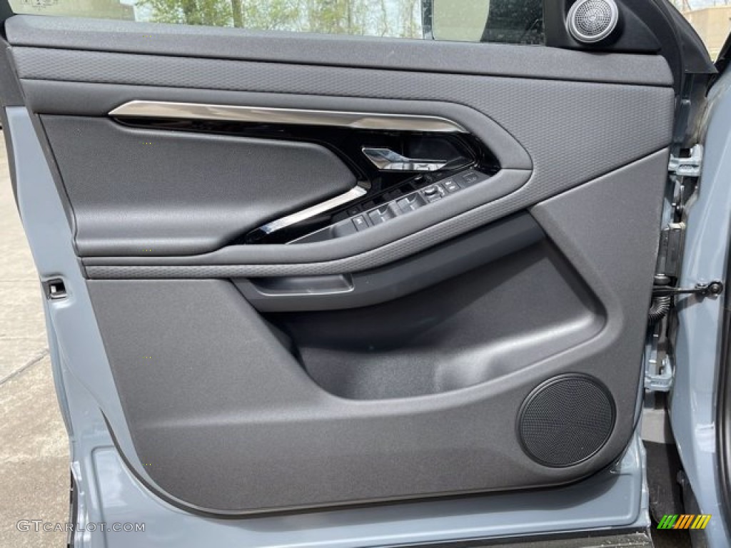 2021 Land Rover Range Rover Evoque S R-Dynamic Ebony Door Panel Photo #141466991