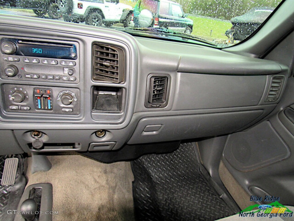 2005 Silverado 1500 LS Regular Cab 4x4 - Dark Gray Metallic / Dark Charcoal photo #16