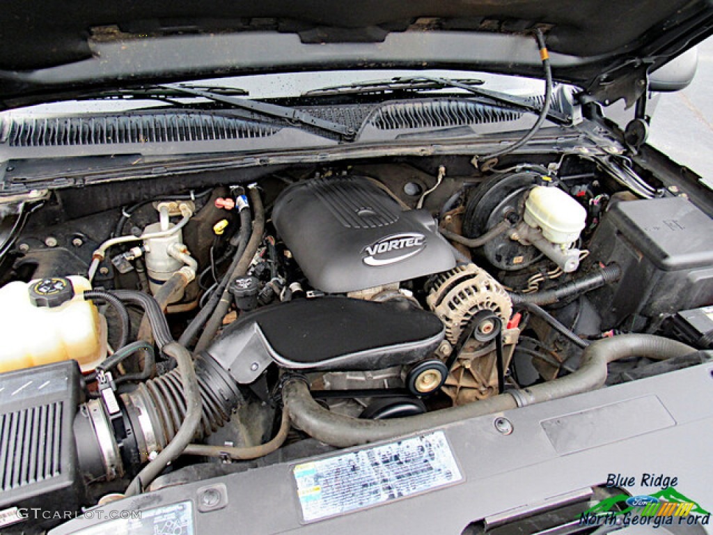 2005 Silverado 1500 LS Regular Cab 4x4 - Dark Gray Metallic / Dark Charcoal photo #19