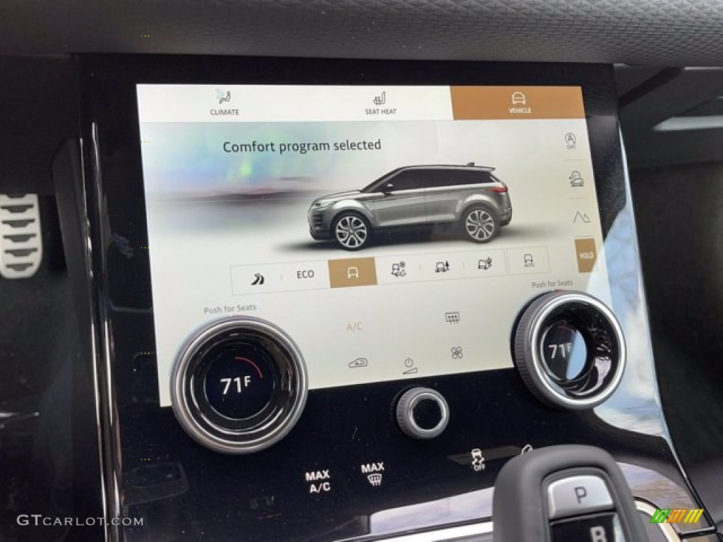 2021 Land Rover Range Rover Evoque S R-Dynamic Controls Photo #141467273