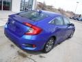 2018 Aegean Blue Metallic Honda Civic EX Sedan  photo #10