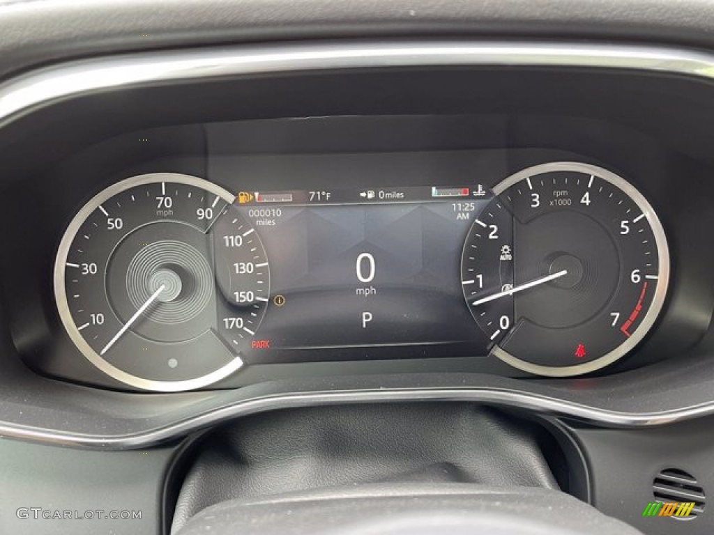 2021 Jaguar F-PACE P250 Gauges Photos