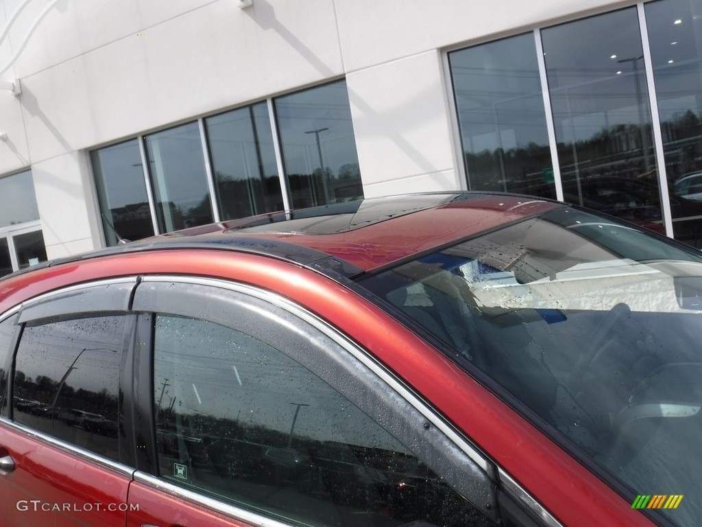 2007 CR-V EX 4WD - Tango Red Pearl / Gray photo #4