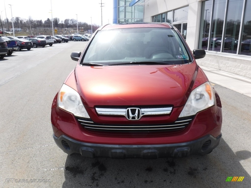2007 CR-V EX 4WD - Tango Red Pearl / Gray photo #5