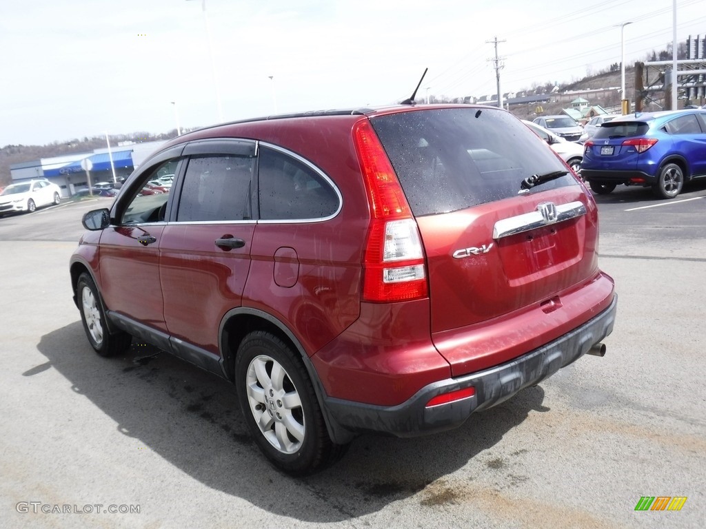 2007 CR-V EX 4WD - Tango Red Pearl / Gray photo #8