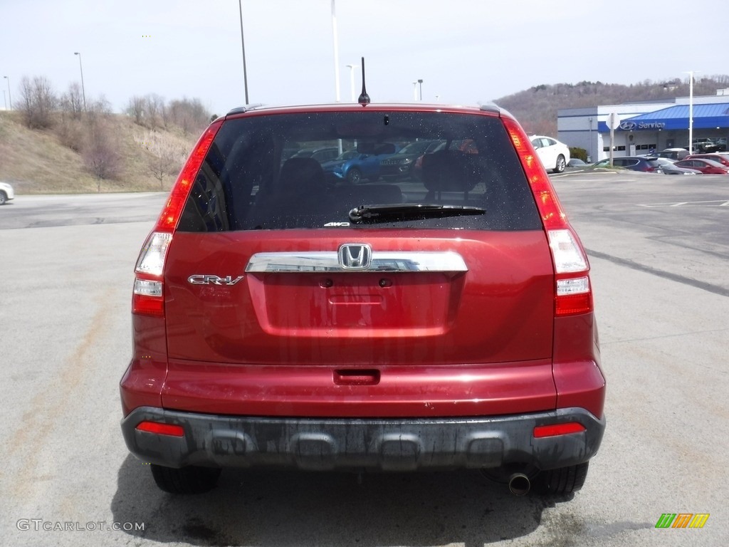 2007 CR-V EX 4WD - Tango Red Pearl / Gray photo #9