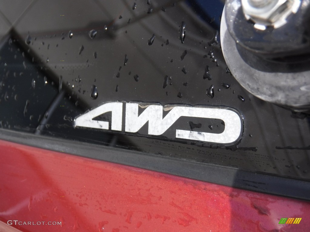 2007 CR-V EX 4WD - Tango Red Pearl / Gray photo #10