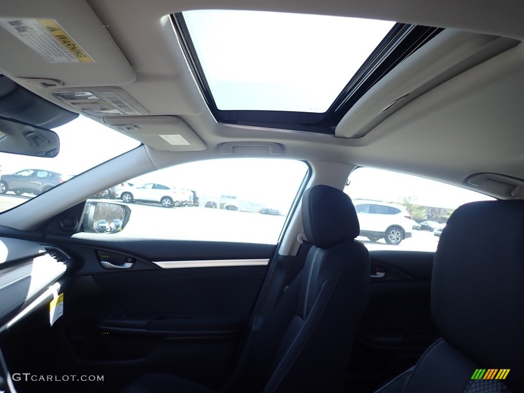 2021 Civic EX Sedan - Modern Steel Metallic / Black photo #13