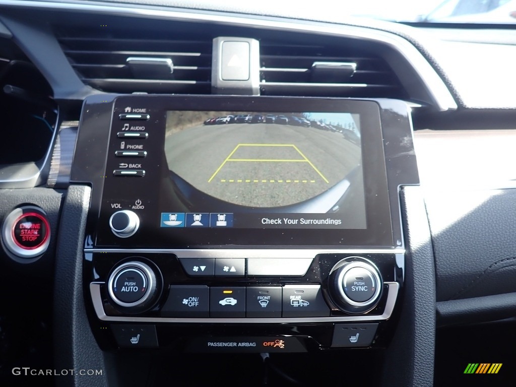 2021 Civic EX Sedan - Modern Steel Metallic / Black photo #15