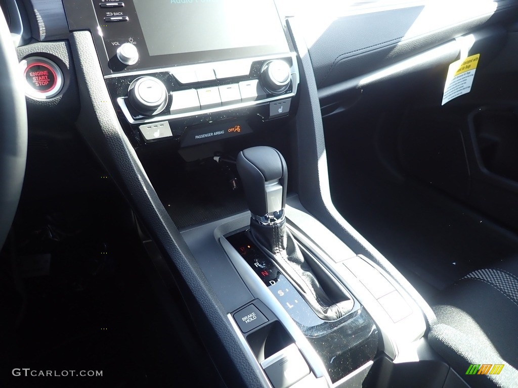 2021 Civic EX Sedan - Modern Steel Metallic / Black photo #16