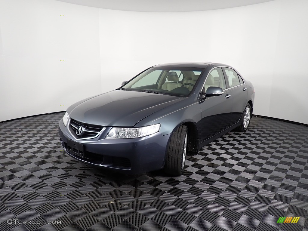 2007 TSX Sedan - Arctic Blue Pearl / Parchment photo #6