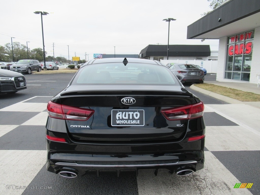 2020 Optima EX Premium - Black / Black photo #4