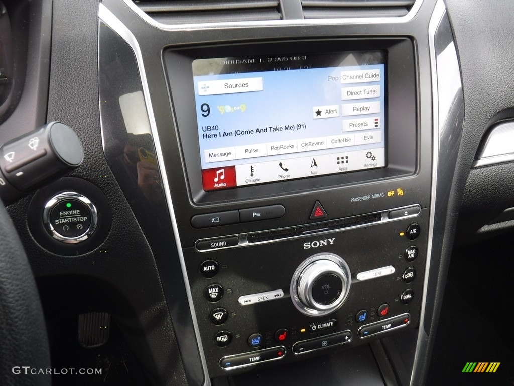 2018 Explorer Sport 4WD - Magnetic Metallic / Ebony Black photo #3