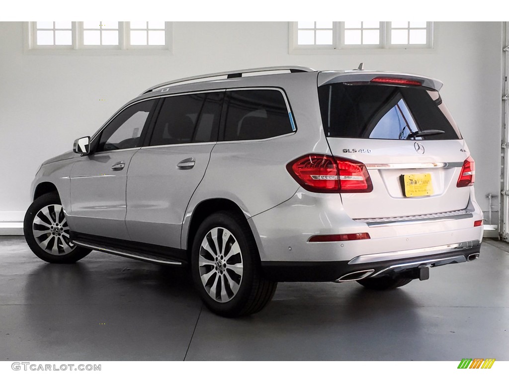 2019 GLS 450 4Matic - Iridium Silver Metallic / Black photo #2