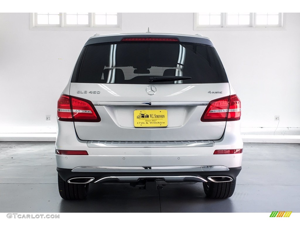 2019 GLS 450 4Matic - Iridium Silver Metallic / Black photo #3