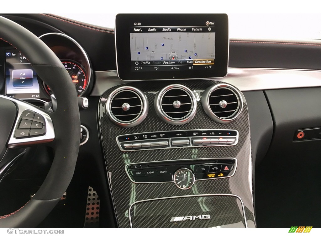 2018 Mercedes-Benz C 63 S AMG Coupe Controls Photos