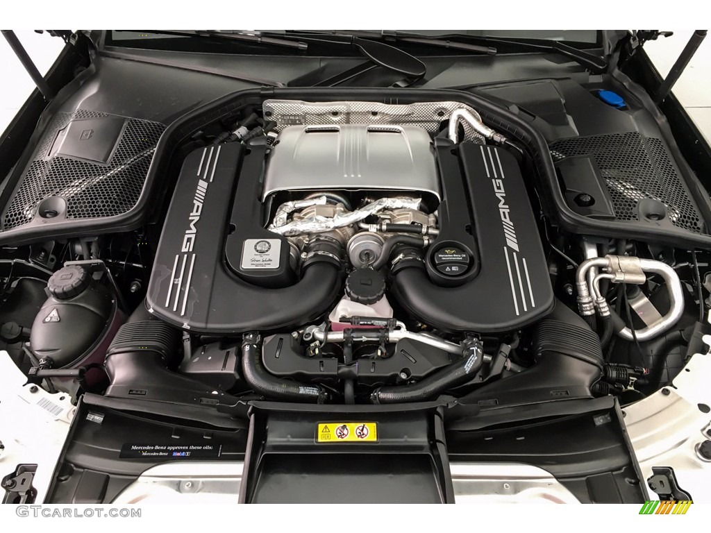 2018 Mercedes-Benz C 63 S AMG Coupe 4.0 Liter AMG biturbo DOHC 32-Valve VVT V8 Engine Photo #141470081