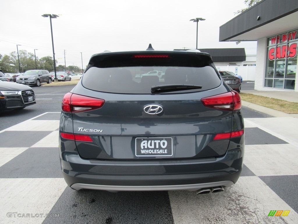 2020 Tucson SEL - Dusk Blue / Beige photo #4