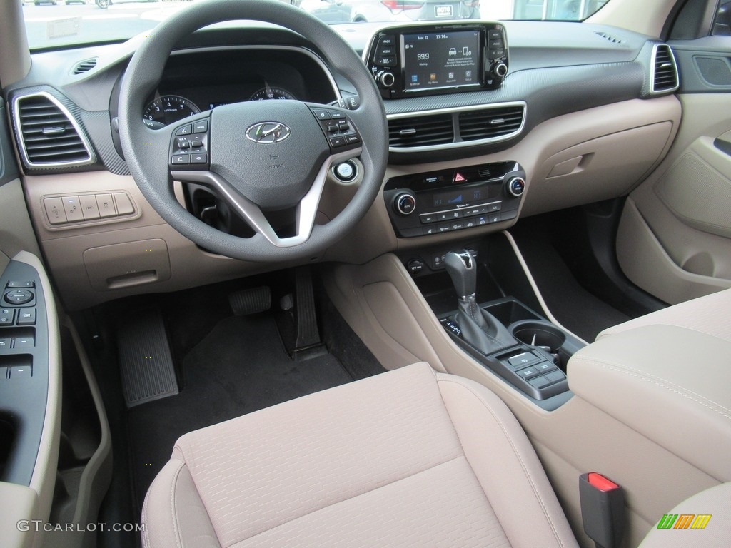 2020 Tucson SEL - Dusk Blue / Beige photo #14