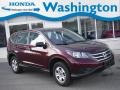 Basque Red Pearl II 2013 Honda CR-V LX AWD