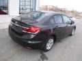 Kona Coffee Metallic - Civic LX Sedan Photo No. 9