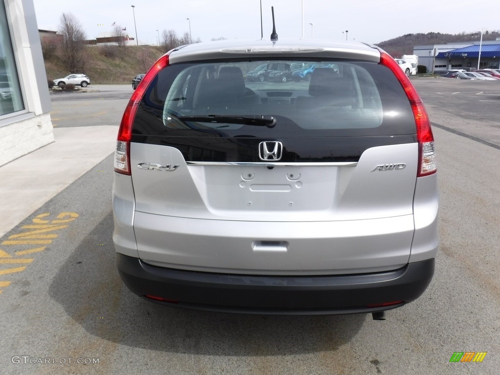 2013 CR-V LX AWD - Alabaster Silver Metallic / Gray photo #8