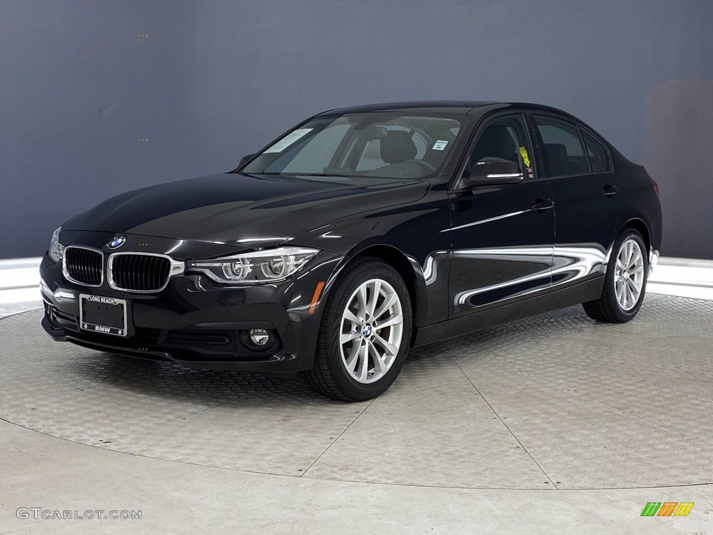 2018 3 Series 320i Sedan - Jet Black / Black photo #3