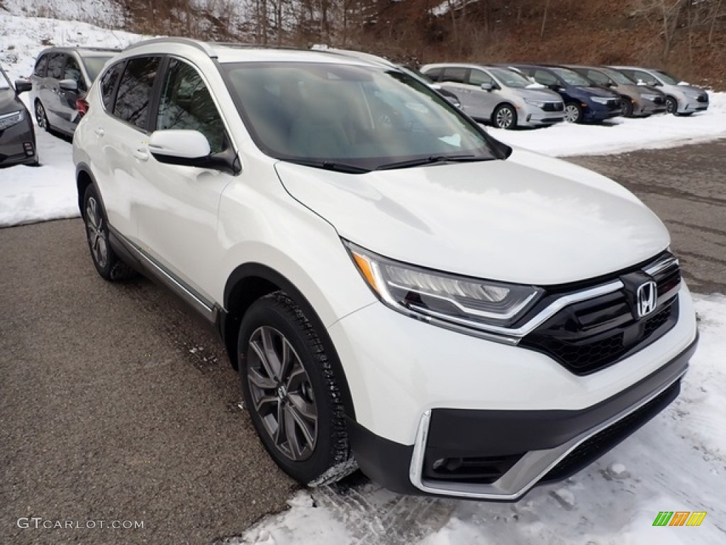 2021 CR-V Touring AWD - Platinum White Pearl / Ivory photo #6