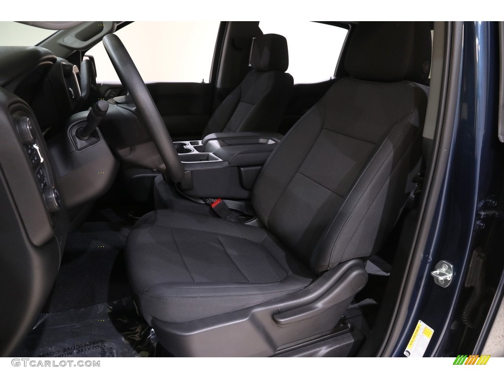 2020 Silverado 1500 Custom Crew Cab 4x4 - Northsky Blue Metallic / Jet Black photo #5