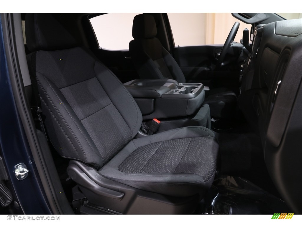 2020 Silverado 1500 Custom Crew Cab 4x4 - Northsky Blue Metallic / Jet Black photo #15